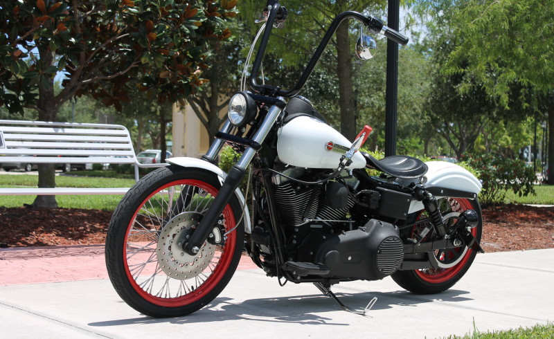 A beautifully custom desgined motorbike